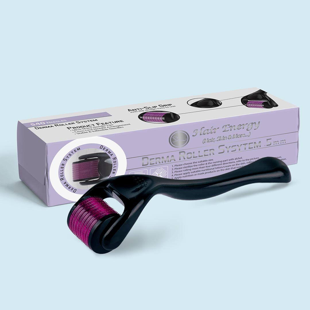 Derma Roller 0.5 Mm Hair & Skin System