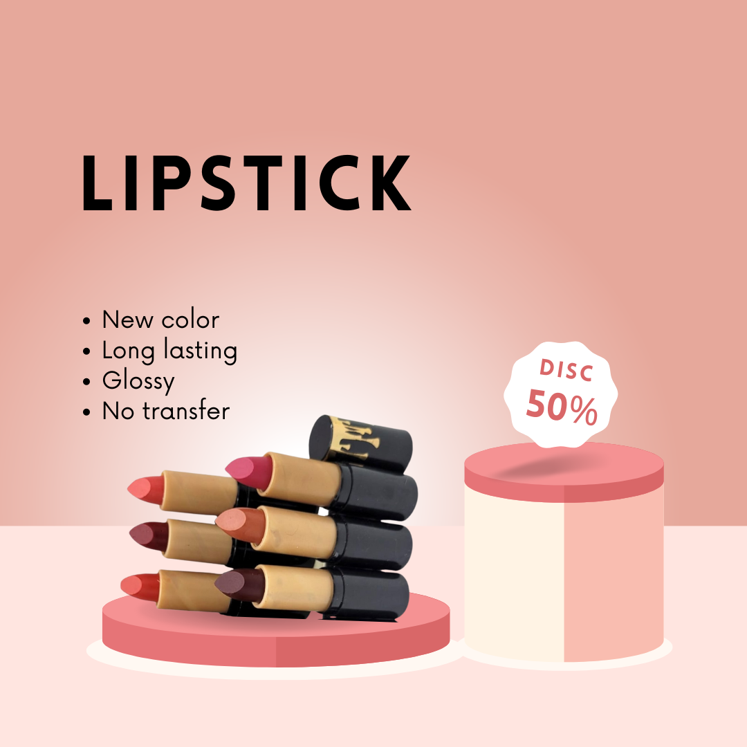 Buy 1 (Pack of 12 Matte Lipsticks) 💄✨ & Get Free (6Pcs Professional Lip Liner Set)