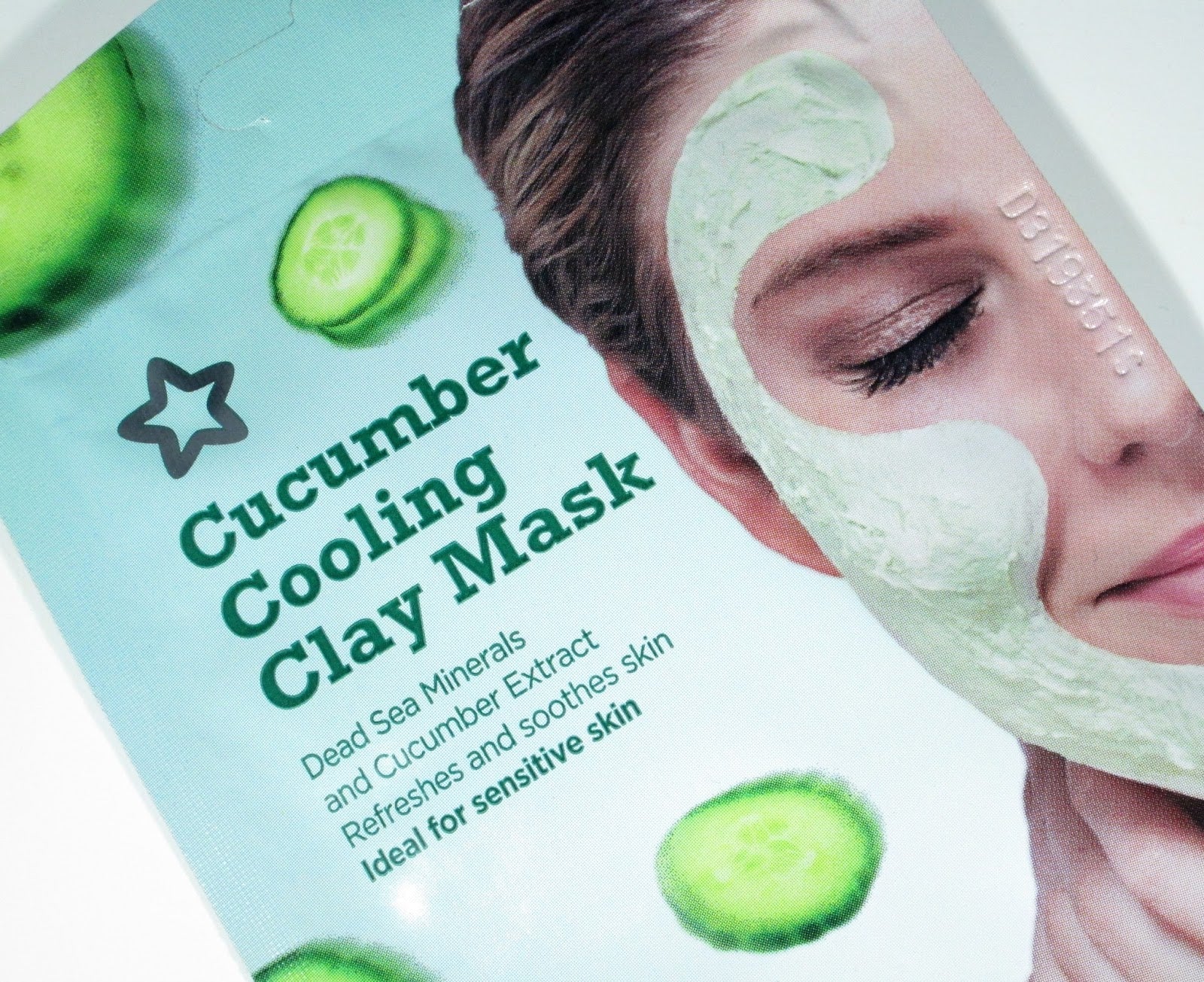 Superdrug Cooling Cucumber Clay Face Mask 15ml Soothes, Refreshes & Purifies