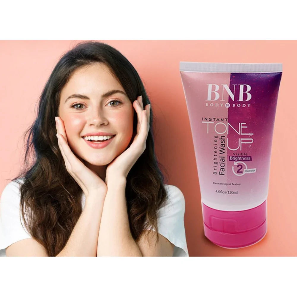 BNB Pink Glow Kit ( Toneup Facewash + Saffron Mask + Pink Glow Sunscreen Spf 60 )