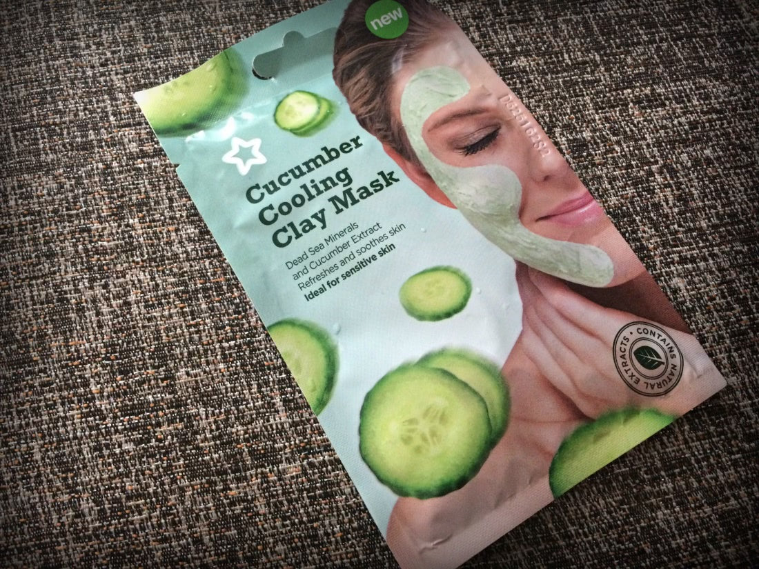 Superdrug Cooling Cucumber Clay Face Mask 15ml Soothes, Refreshes & Purifies